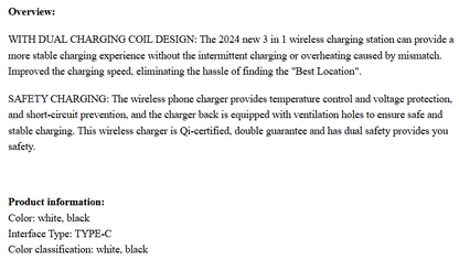 3 In 1  Charger